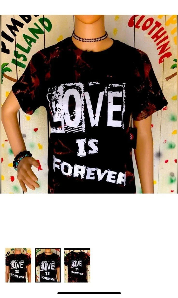 Graphic Print Black Peace Love Hippie Soul Short Sleeve Crew Neck T-Shirt Size M Unisex T-shirt, Sweatshirt, Hoodie, Long Sleeve Tee - T-Shirt, Sweatshirt, Hoodie