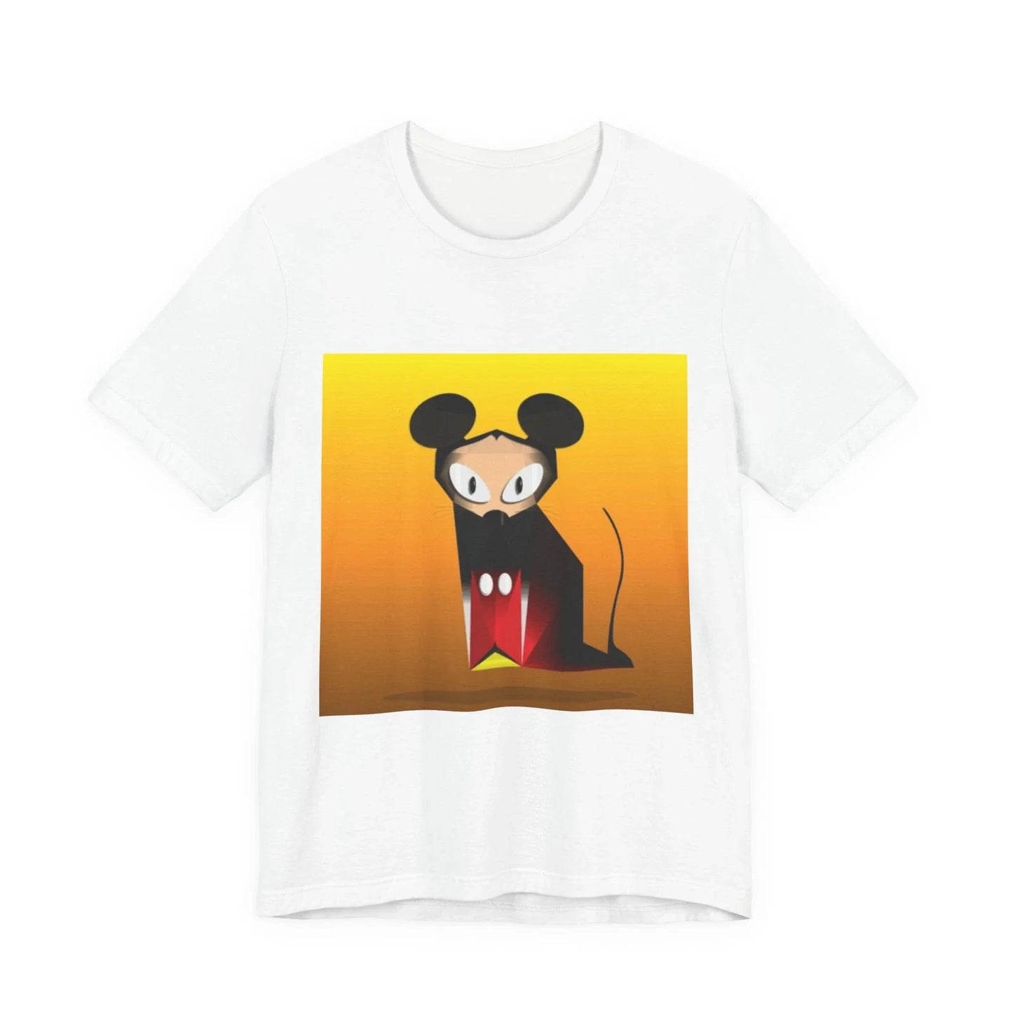 Mouse-Eared Cat illustration Tee | Whimsical Cartoon Cat T-Shirt Unisex T-shirt, Sweatshirt, Hoodie, Long Sleeve Tee - T-Shirt, Sweatshirt, Hoodie
