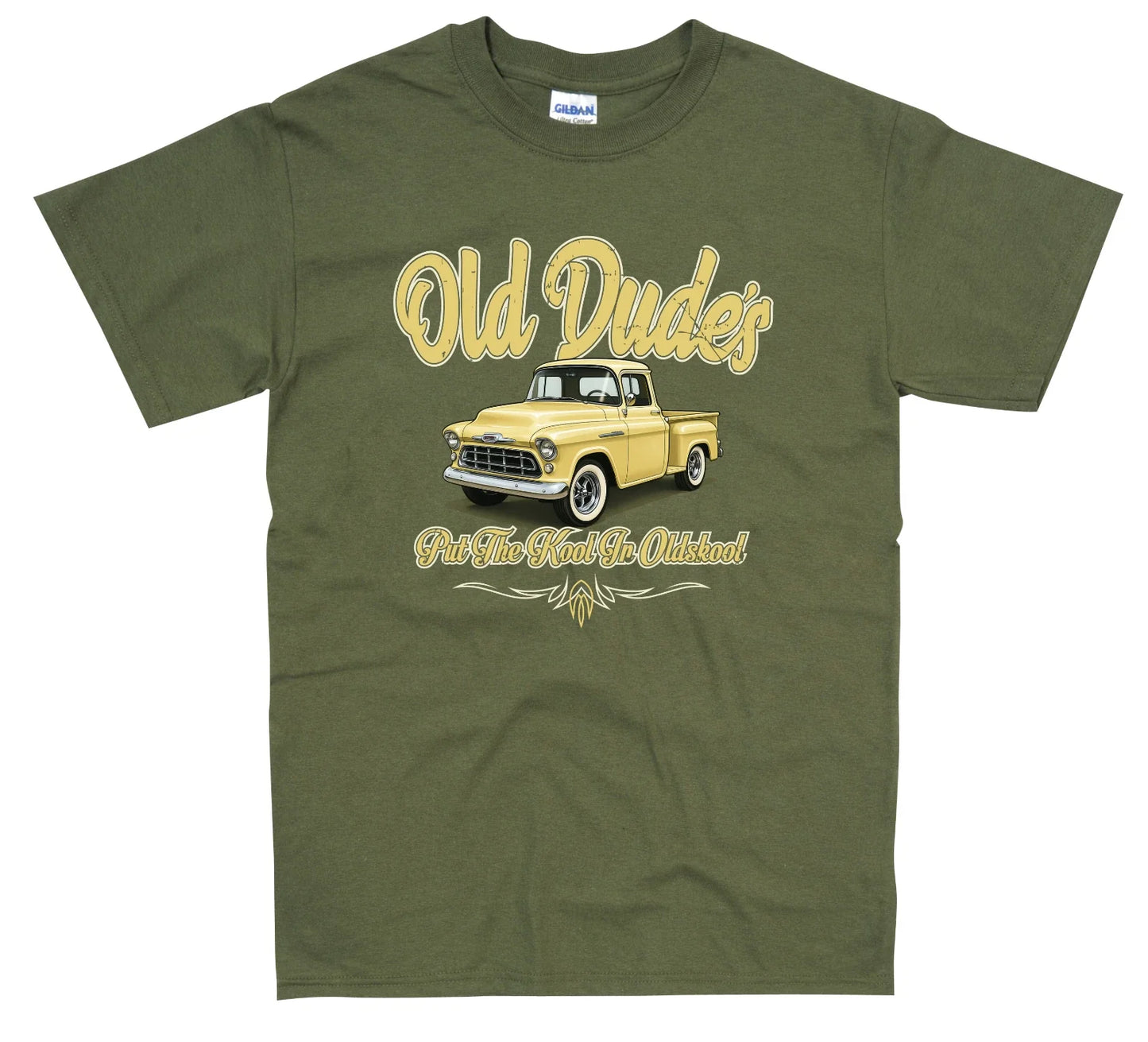Classic 55 Chevy Pickup t shirt retro Old Dudes Brand S-5XL 25 colours Unisex T-shirt, Sweatshirt, Hoodie, Long Sleeve Tee - T-Shirt, Sweatshirt, Hoodie