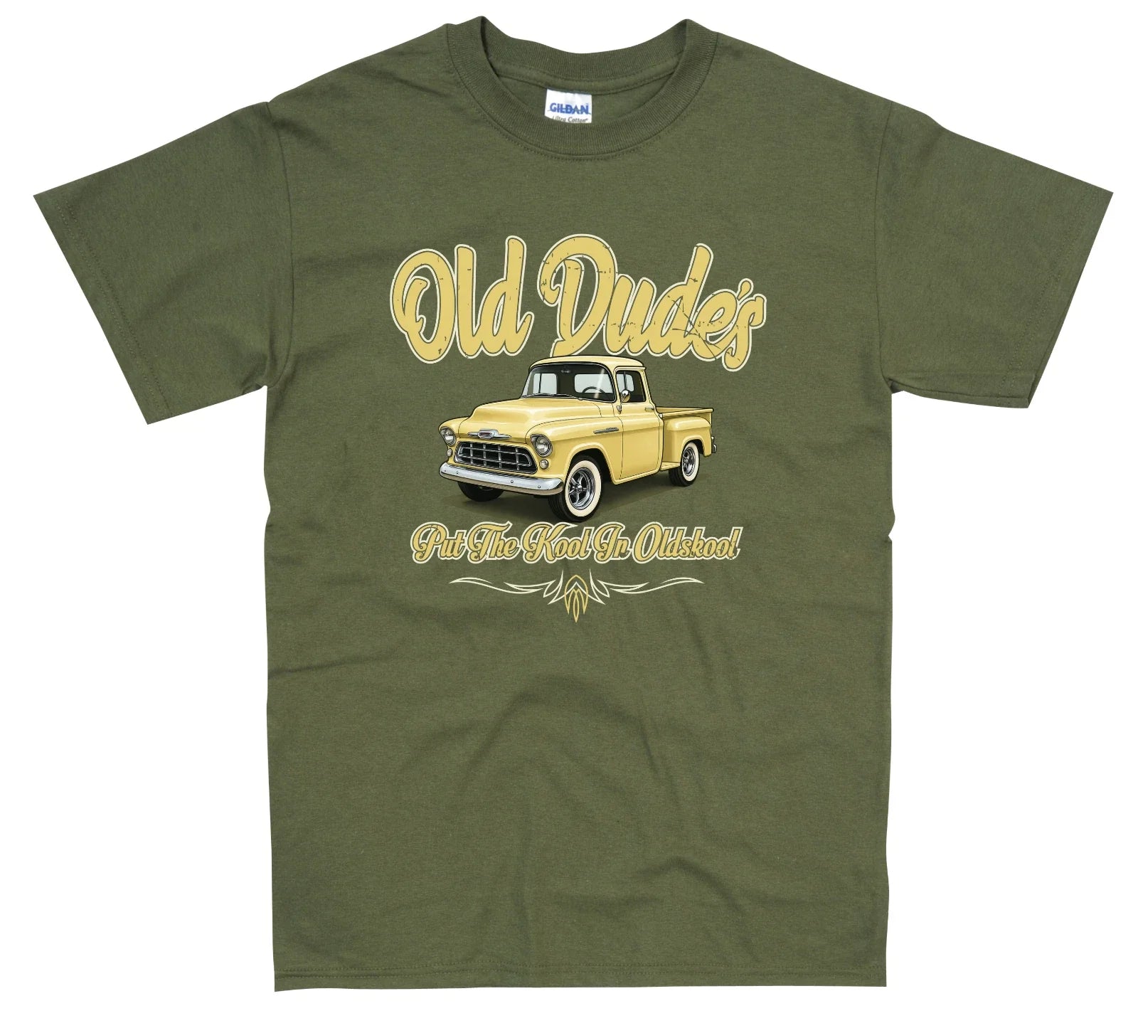 Classic 55 Chevy Pickup t shirt retro Old Dudes Brand S-5XL 25 colours Unisex T-shirt, Sweatshirt, Hoodie, Long Sleeve Tee - T-Shirt, Sweatshirt, Hoodie
