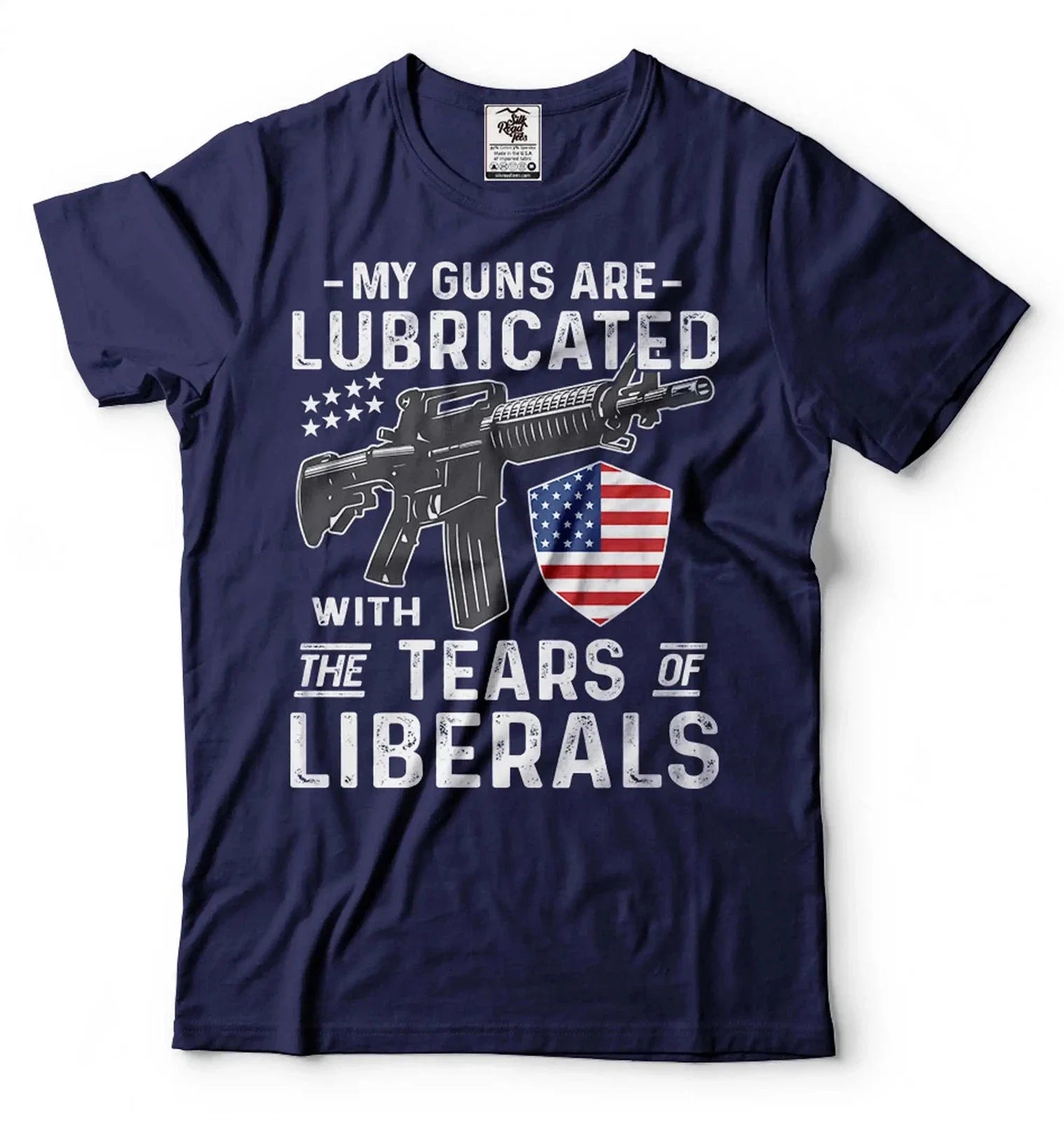 Funny Pro Gun Shirt Tears Of Liberals Shirt 2nd Amendment Shirt Anti Liberal Tee Unisex T-shirt, Sweatshirt, Hoodie, Long Sleeve Tee - T-Shirt, Sweatshirt, Hoodie