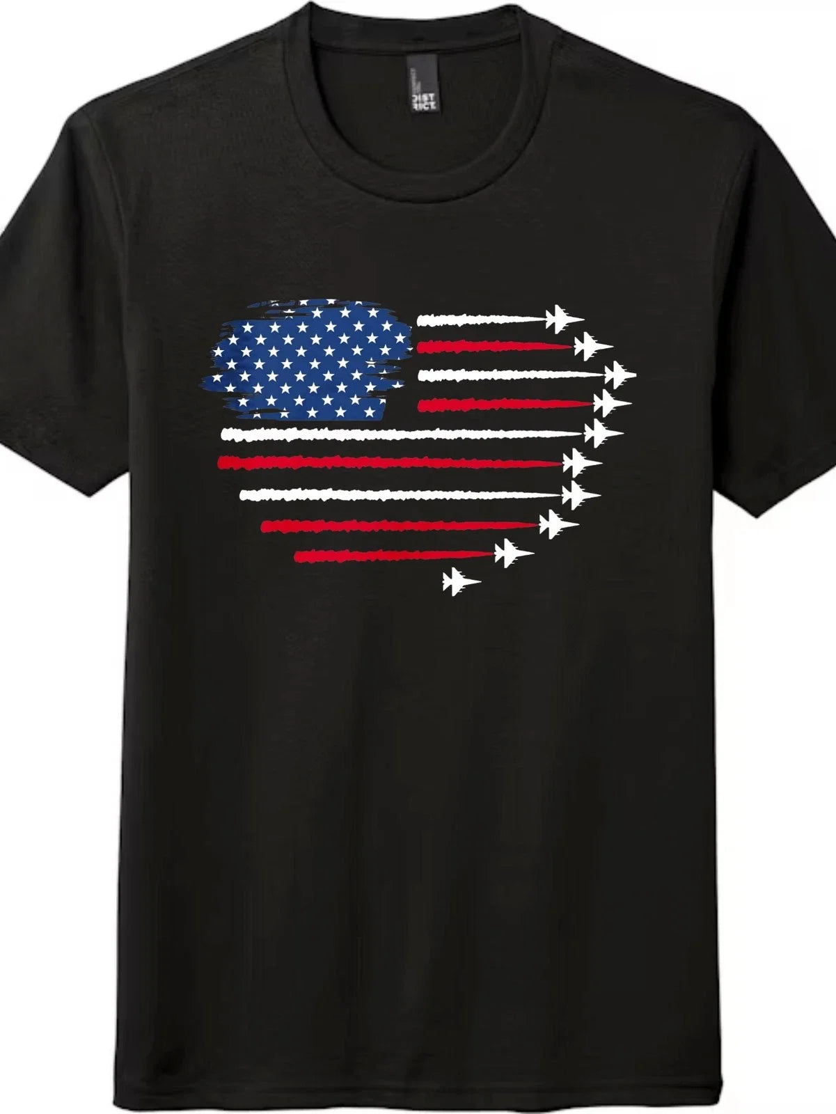 Unisex Flag Fighter Jets T-Shirt Patriotic USA Air Force Graphic Veterans Tee Unisex T-shirt, Sweatshirt, Hoodie, Long Sleeve Tee - T-Shirt, Sweatshirt, Hoodie