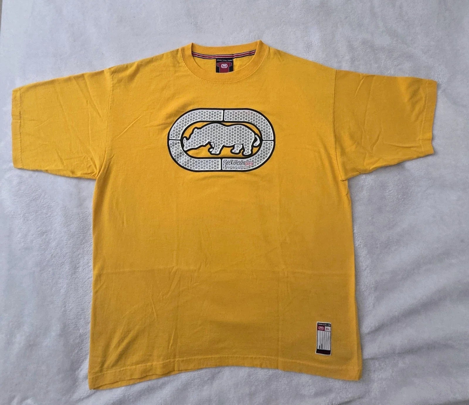 Vintage Y2K Ecko Unltd Limited Edition T-Shirt Men's XL Gold - Rare - Made In US Unisex T-shirt, Sweatshirt, Hoodie, Long Sleeve Tee - T-Shirt, Sweatshirt, Hoodie