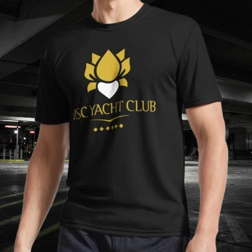 MSC Yacht Club Logo Design Classic Logo Active T-Shirt Funny Size S to 5XL Unisex T-shirt, Sweatshirt, Hoodie, Long Sleeve Tee - T-Shirt, Sweatshirt, Hoodie