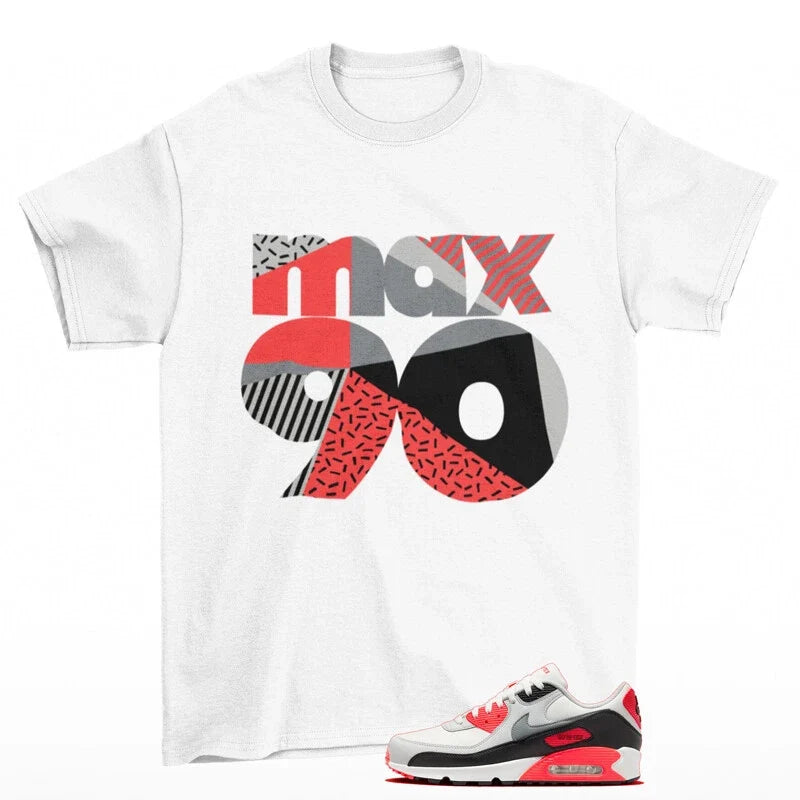 Retro Classic Shirt to Match Air Max 90 GORE-TEX Infrared FD5810-101 Unisex T-shirt, Sweatshirt, Hoodie, Long Sleeve Tee - T-Shirt, Sweatshirt, Hoodie