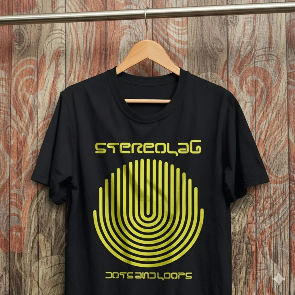 Stereolab Dots and Loops Retro Music Graphic T-Shirt - T906 Unisex T-shirt, Sweatshirt, Hoodie, Long Sleeve Tee - T-Shirt, Sweatshirt, Hoodie