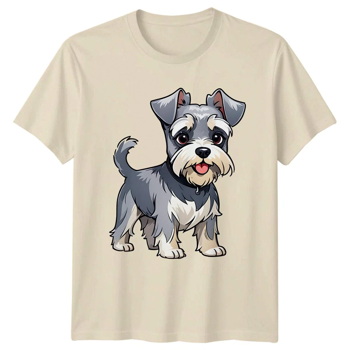 Cute Schnauzer Dog T-Shirt Schnauzer Dogs Gift For Him And Her Unisex T-shirt, Sweatshirt, Hoodie, Long Sleeve Tee - T-Shirt, Sweatshirt, Hoodie
