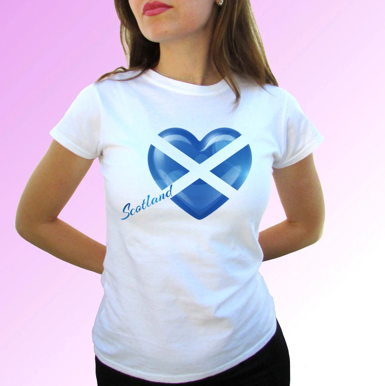 Scotland heart t shirt flag design tee gift art top mens womens kids sizes Unisex T-shirt, Sweatshirt, Hoodie, Long Sleeve Tee - T-Shirt, Sweatshirt, Hoodie
