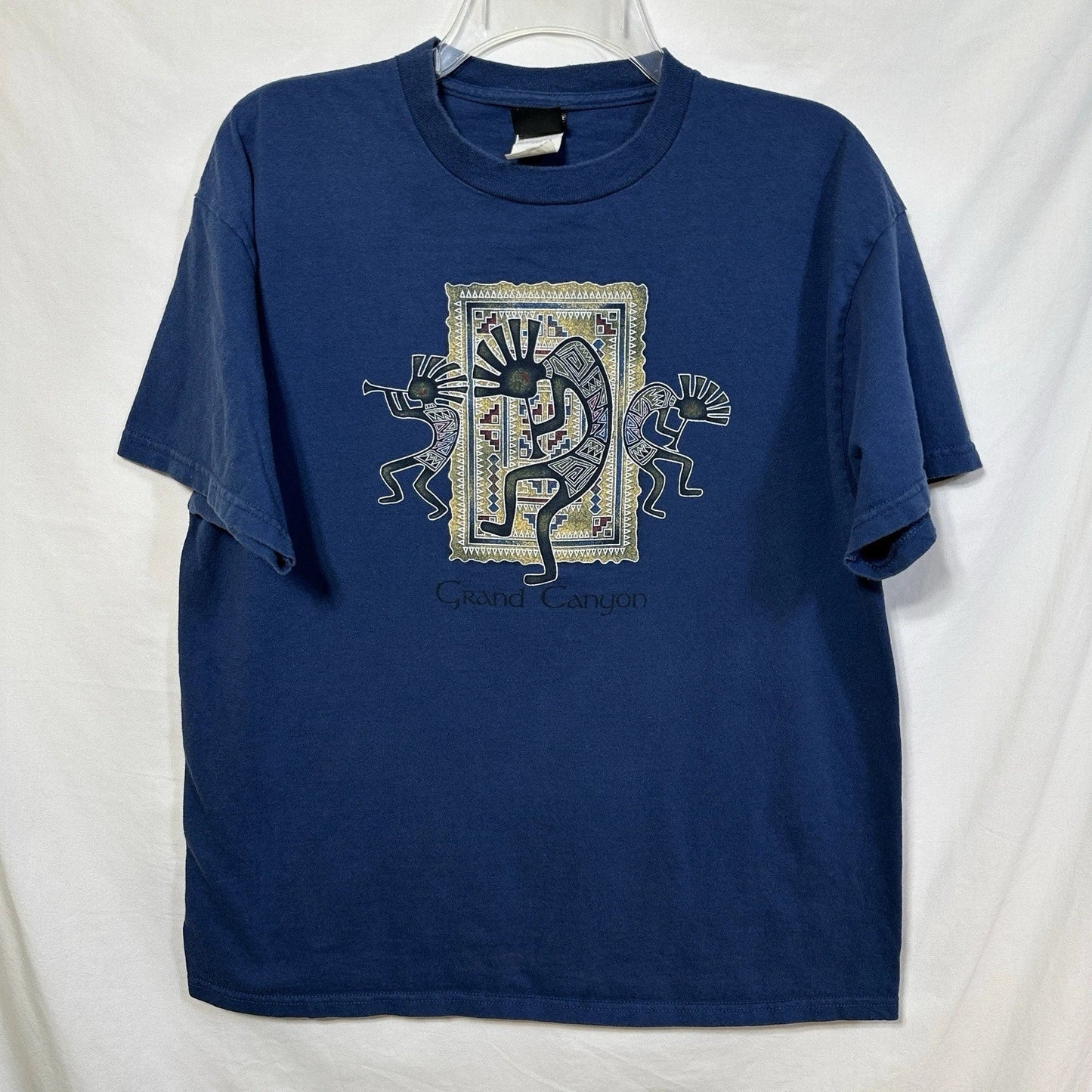 Vintage Kokopelli Grand Canyon Prairie Mountain L Graphic T-Shirt Tourist Tee Unisex T-shirt, Sweatshirt, Hoodie, Long Sleeve Tee - T-Shirt, Sweatshirt, Hoodie