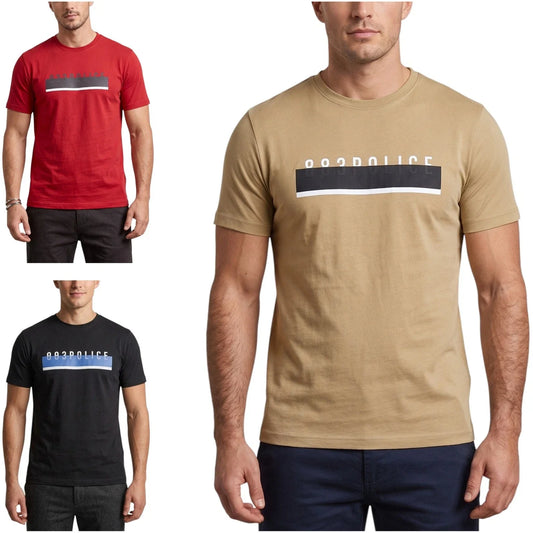 883 Police Mens T Shirts Bodmin Crew Neck Casual Regular Fit Soft New Sport Top Unisex T-shirt, Sweatshirt, Hoodie, Long Sleeve Tee - T-Shirt, Sweatshirt, Hoodie