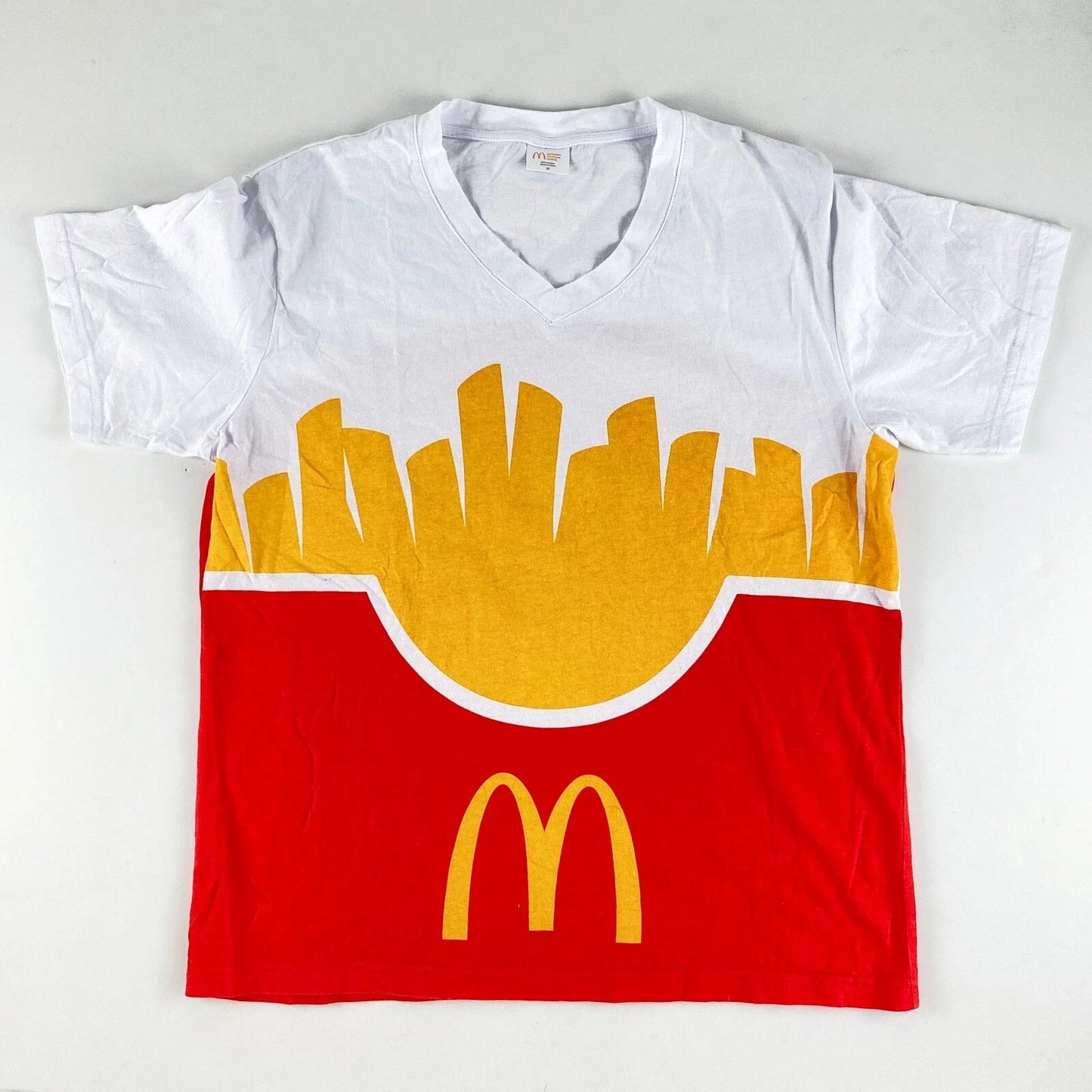 McDonalds French Fries Pop Art Medium Shirt by Golden Arches Ltd. 2019 Unisex T-shirt, Sweatshirt, Hoodie, Long Sleeve Tee - T-Shirt, Sweatshirt, Hoodie