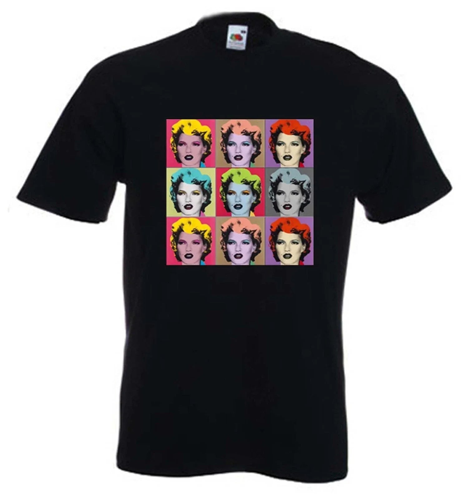 BANKSY Kate Moss T-Shirt - Andy Warhol Graffiti Pop Art - Choose From 10 Colours Unisex T-shirt, Sweatshirt, Hoodie, Long Sleeve Tee - T-Shirt, Sweatshirt, Hoodie
