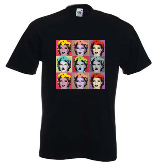 BANKSY Kate Moss T-Shirt - Andy Warhol Graffiti Pop Art - Choose From 10 Colours Unisex T-shirt, Sweatshirt, Hoodie, Long Sleeve Tee - T-Shirt, Sweatshirt, Hoodie
