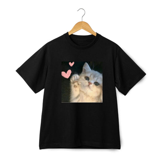 Adorable Kitten Moments Series T-shirt - Trendy Unisex Tee Streetwear Unisex T-shirt, Sweatshirt, Hoodie, Long Sleeve Tee - T-Shirt, Sweatshirt, Hoodie