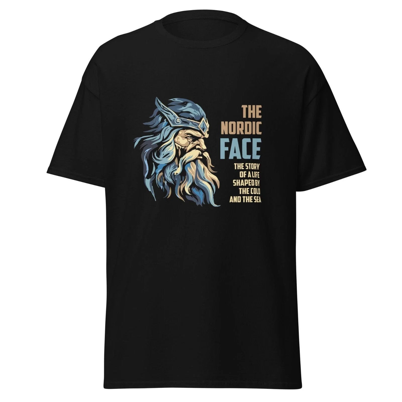 North Odin Wotan Nordland Face Mythology Valhala T-Shirt !Free Shipping! Unisex T-shirt, Sweatshirt, Hoodie, Long Sleeve Tee - T-Shirt, Sweatshirt, Hoodie