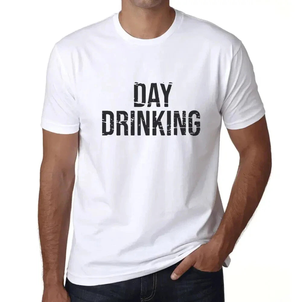 Men's Graphic T-Shirt Drinking All Day Funny Thanksgiving Eco-Friendly Limited Unisex T-shirt, Sweatshirt, Hoodie, Long Sleeve Tee - T-Shirt, Sweatshirt, Hoodie