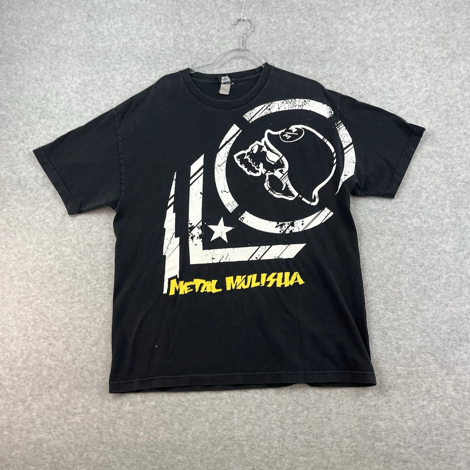 Vintage Y2K Metal Mulisha Grunge Graphic T Shirt Mens L Skater Skull Mallgoth Unisex T-shirt, Sweatshirt, Hoodie, Long Sleeve Tee - T-Shirt, Sweatshirt, Hoodie