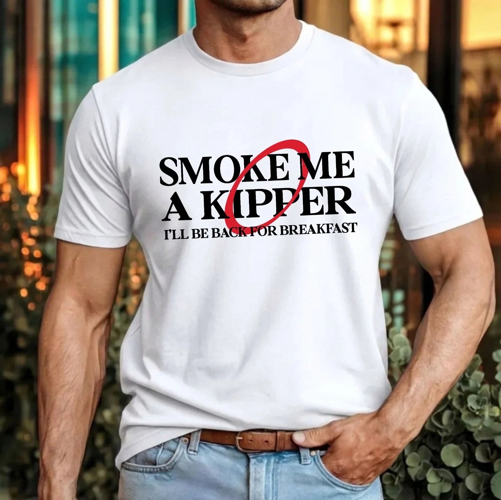 Smoke Me A Kipper T-Shirt Ill Be Back For Breakfast Funny Dwarf Quote Gift Top Unisex T-shirt, Sweatshirt, Hoodie, Long Sleeve Tee - T-Shirt, Sweatshirt, Hoodie