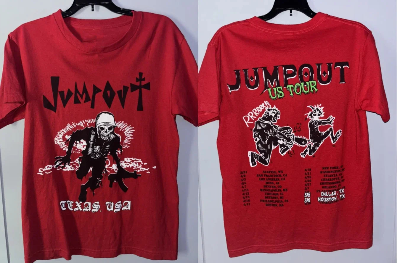 OsamaSon Texas Exclusive Jumpout Tour Merch T-Shirt Streetwear Graphic Tee Mens Unisex T-shirt, Sweatshirt, Hoodie, Long Sleeve Tee - T-Shirt, Sweatshirt, Hoodie