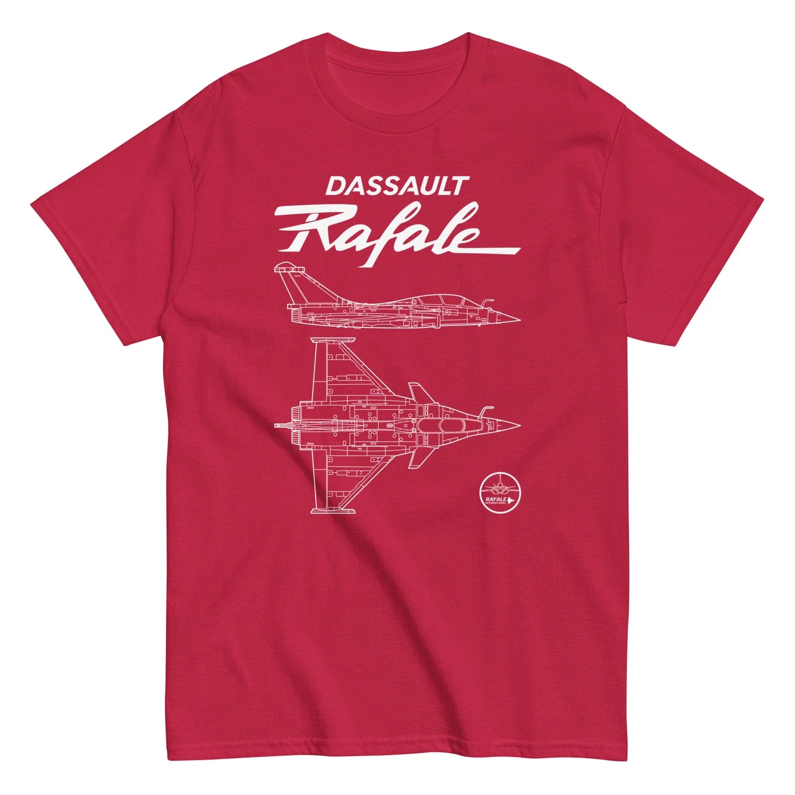 Dassault Rafale French Fighter Jet Clean Design T-Shirt Unisex T-shirt, Sweatshirt, Hoodie, Long Sleeve Tee - T-Shirt, Sweatshirt, Hoodie