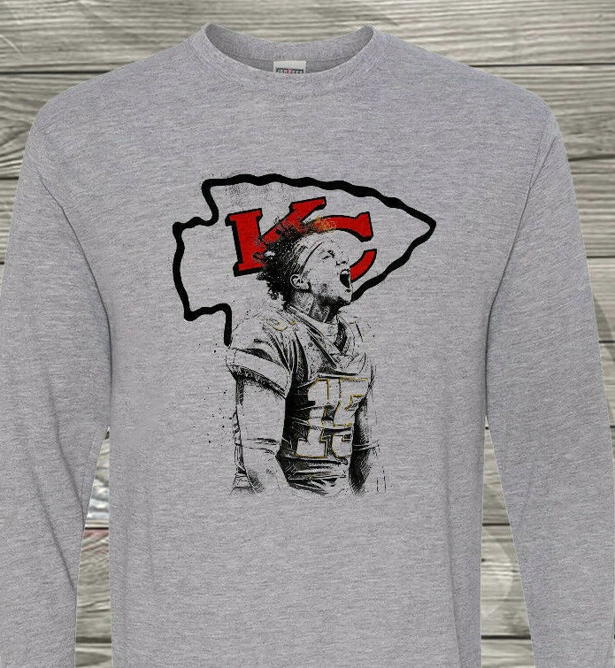 Patrick Mahomes - Prince of Kansas City - Chiefs - Long Sleeve T-Shirt Unisex T-shirt, Sweatshirt, Hoodie, Long Sleeve Tee - T-Shirt, Sweatshirt, Hoodie