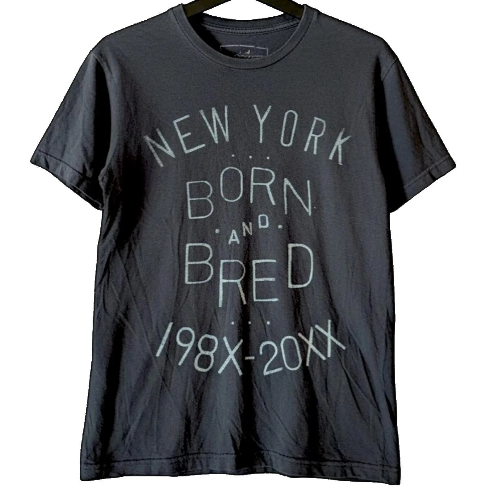 Born & Bred New York Millennial T-Shirt Small S Black Cotton Local Streetwear Unisex T-shirt, Sweatshirt, Hoodie, Long Sleeve Tee - T-Shirt, Sweatshirt, Hoodie