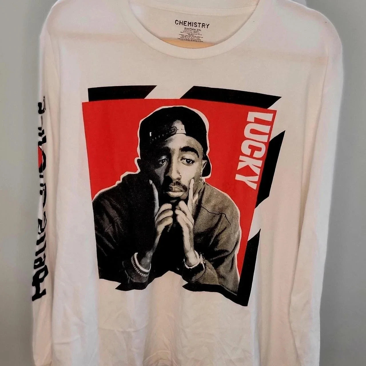 Poetic Justice Graphic Long Sleeve T-Shirt Men's Size 2XL Tupac Unisex T-shirt, Sweatshirt, Hoodie, Long Sleeve Tee - T-Shirt, Sweatshirt, Hoodie