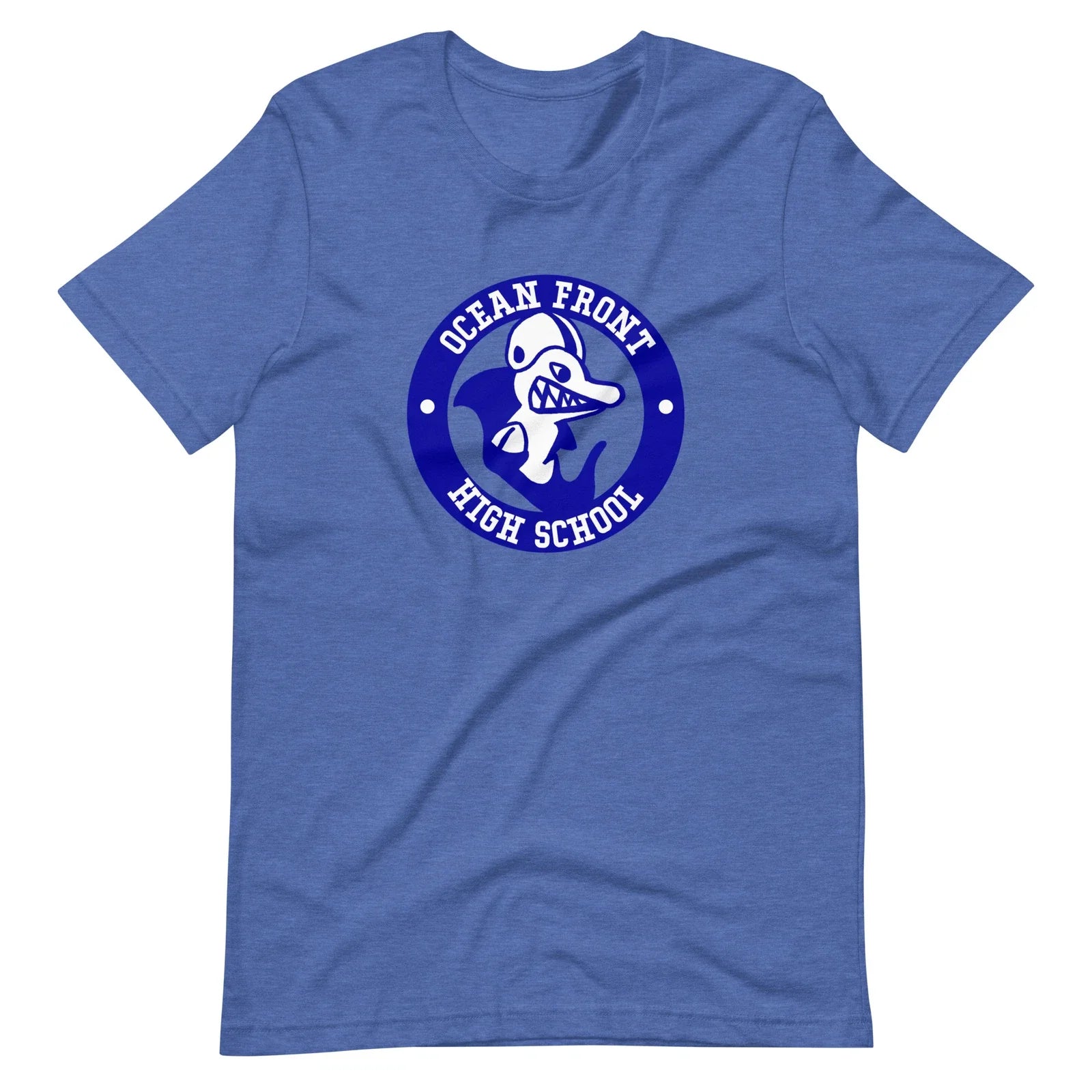 Ocean Front Sharks T-Shirt Summer School 80s Movie Unisex T-shirt, Sweatshirt, Hoodie, Long Sleeve Tee - T-Shirt, Sweatshirt, Hoodie