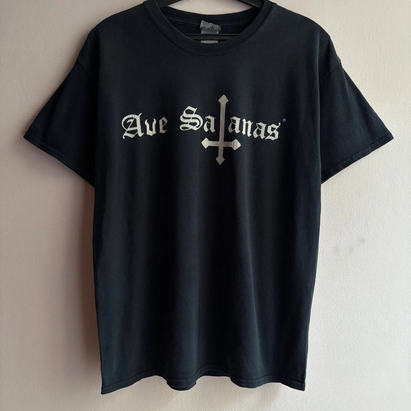 Y2K Ave Satanas Gothic Double Sided Tee United Satanic Kingdom Punk Metal Black Unisex T-shirt, Sweatshirt, Hoodie, Long Sleeve Tee - T-Shirt, Sweatshirt, Hoodie