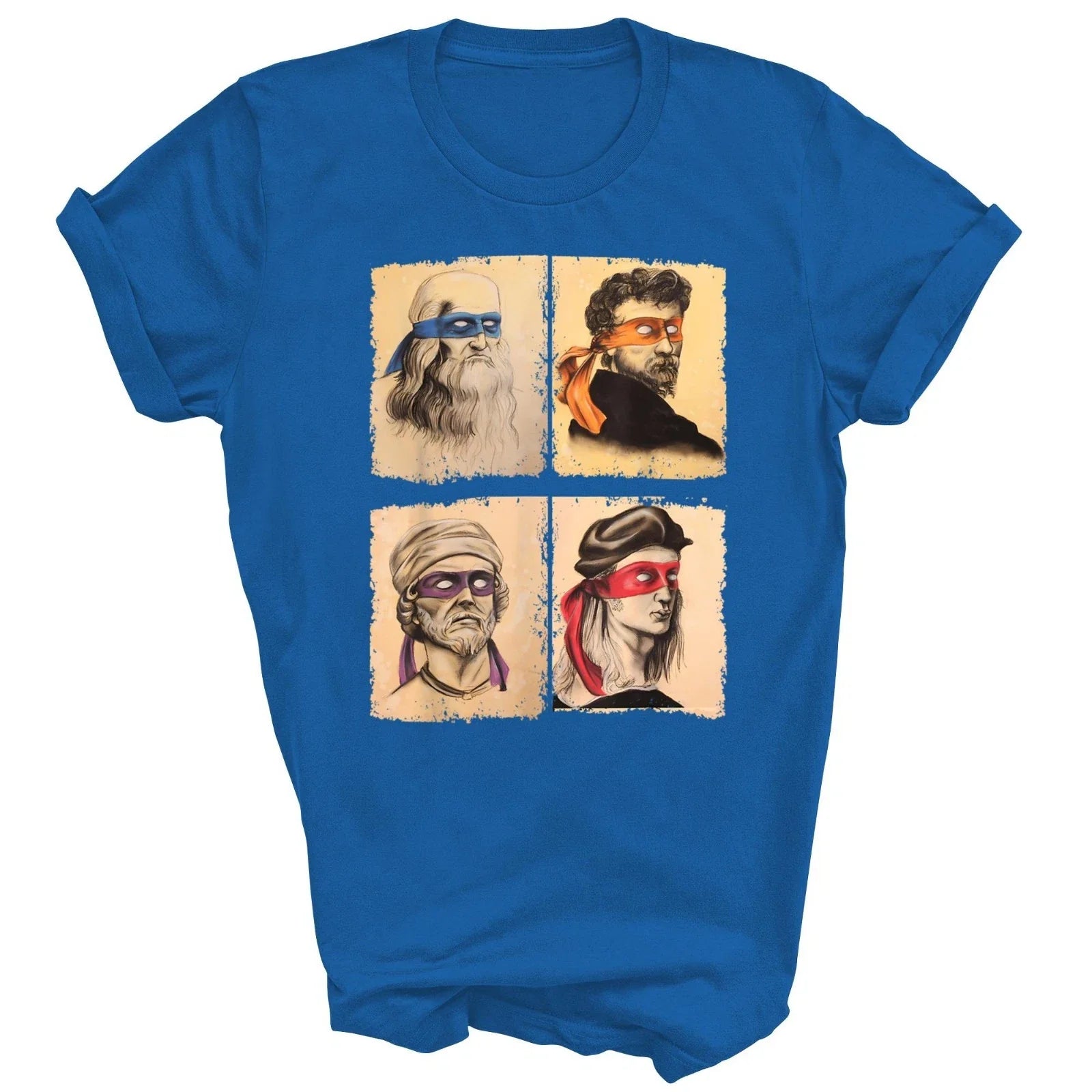 Funny Italian Artists Turtles Art Lovers Unisex Shirt Gift For Men Women Unisex T-shirt, Sweatshirt, Hoodie, Long Sleeve Tee - T-Shirt, Sweatshirt, Hoodie