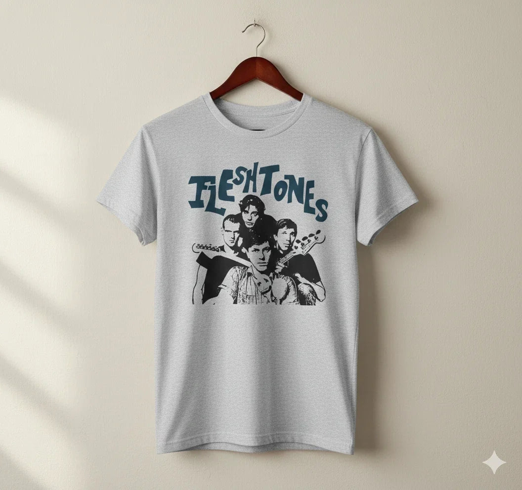 The Fleshtones Band Graphic T-Shirt Vintage Punk Rock Tee Gray - T237 Unisex T-shirt, Sweatshirt, Hoodie, Long Sleeve Tee - T-Shirt, Sweatshirt, Hoodie