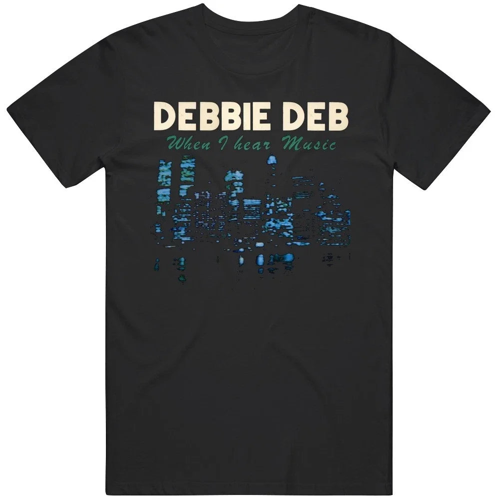 Debbie Deb When I hear Music Album Cover Unisex Cult Classic Cool Tee Gag Movie Unisex T-shirt, Sweatshirt, Hoodie, Long Sleeve Tee - T-Shirt, Sweatshirt, Hoodie