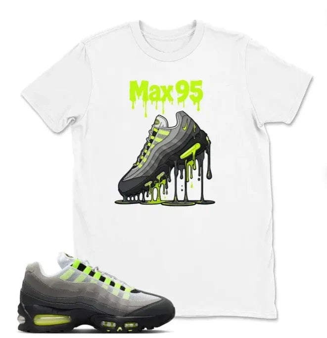 Shirt to Match Air Max 95 Big Bubble Neon Yellow Black Cool Grey 2026 OG T Shirt Unisex T-shirt, Sweatshirt, Hoodie, Long Sleeve Tee - T-Shirt, Sweatshirt, Hoodie
