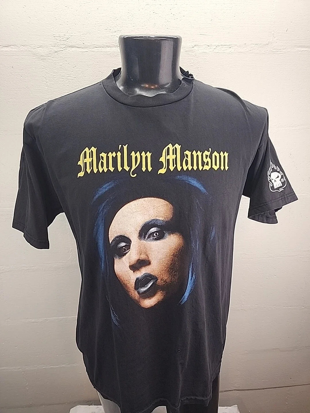 Vintage Marilyn Manson Double Sided T-Shirt Mens XL *DRY ROT* Unisex T-shirt, Sweatshirt, Hoodie, Long Sleeve Tee - T-Shirt, Sweatshirt, Hoodie