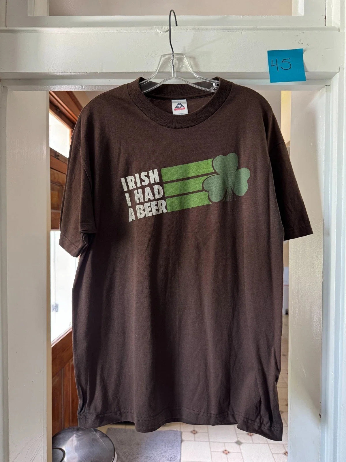 Men's Large Irish I Had a Beer - Adult & Kids T-Shirts, Sweatshirts & Hoodies apparel design preview 1