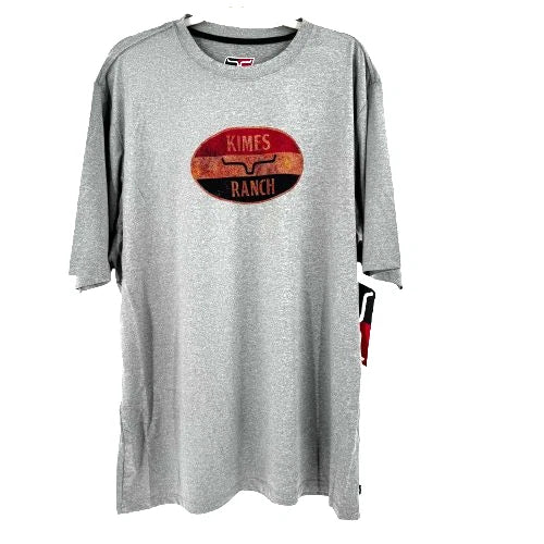 Kimes Ranch American Standard Tech Tee Shirt Men's XXL Gray Western Landman NEW Unisex T-shirt, Sweatshirt, Hoodie, Long Sleeve Tee - T-Shirt, Sweatshirt, Hoodie