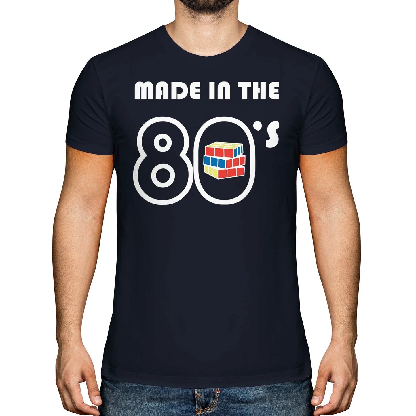 MADE IN THE 80S MENS T-SHIRT TEE TOP GIFT RETRO TOY Unisex T-shirt, Sweatshirt, Hoodie, Long Sleeve Tee - T-Shirt, Sweatshirt, Hoodie