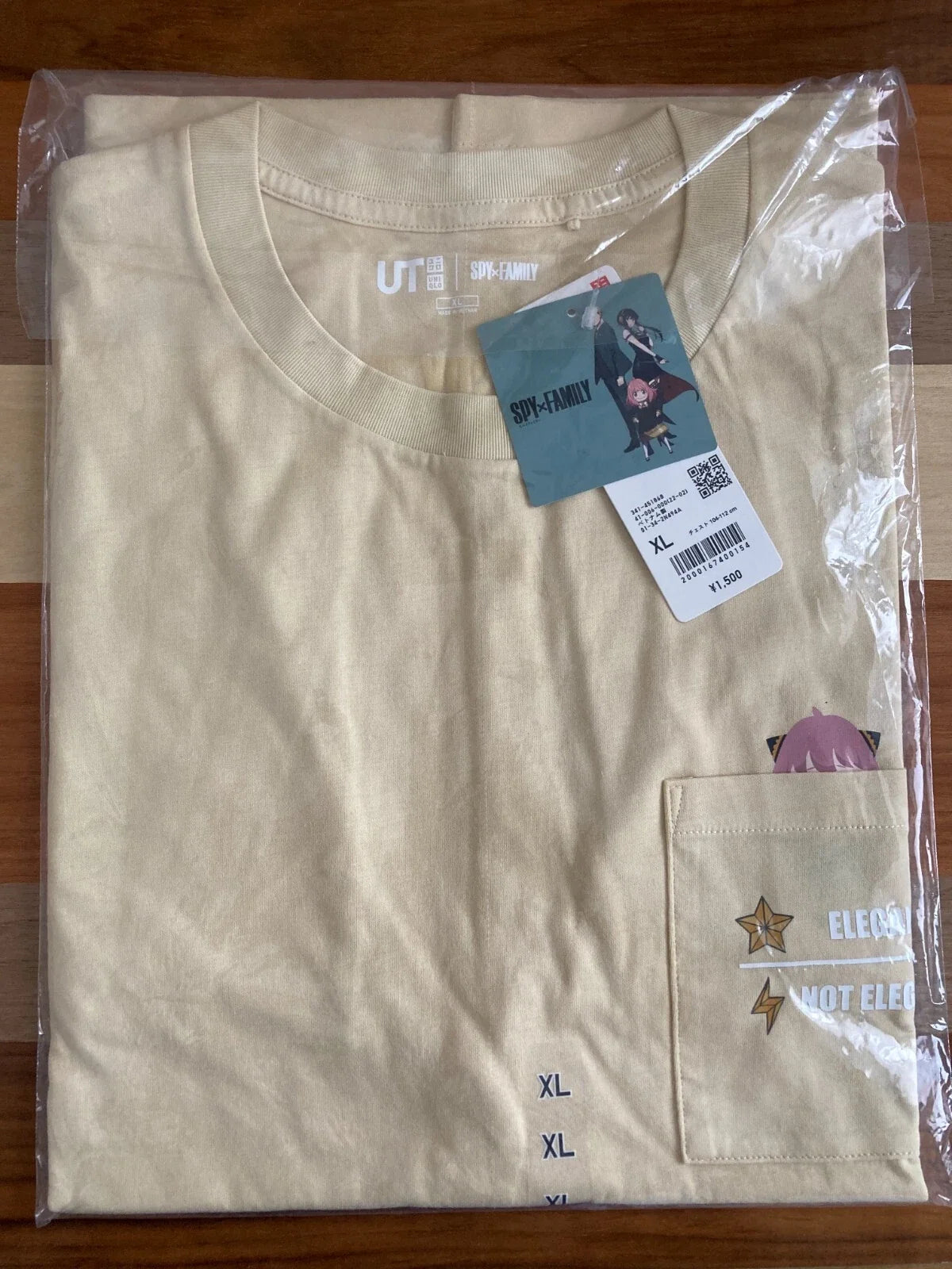 SPY x FAMILY Uniqlo UT T-shirt XXS - L US size Unisex T-shirt, Sweatshirt, Hoodie, Long Sleeve Tee - T-Shirt, Sweatshirt, Hoodie