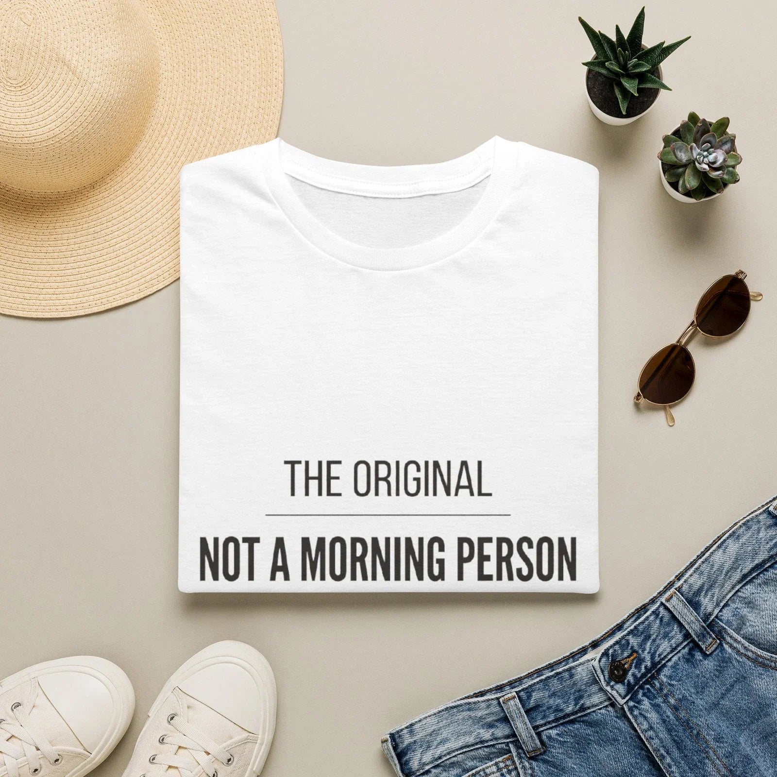 The Original Not a Morning Person T-Shirt Funny Quote Tee Gift Unisex T-shirt, Sweatshirt, Hoodie, Long Sleeve Tee - T-Shirt, Sweatshirt, Hoodie