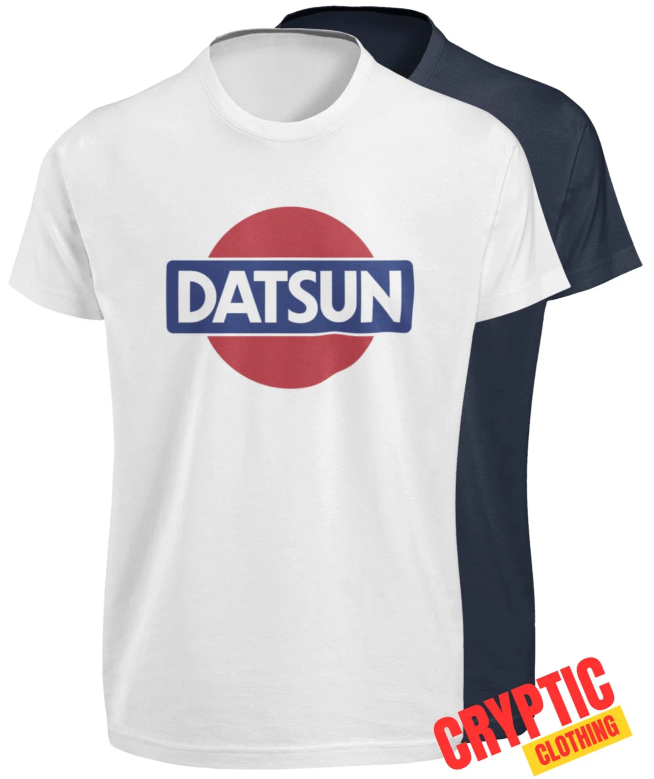 DATSUN Navy Retro Logo T-Shirt 240z 260z 280z ZX 510 Fairlady CLASSIC TEE S-3XL Unisex T-shirt, Sweatshirt, Hoodie, Long Sleeve Tee - T-Shirt, Sweatshirt, Hoodie