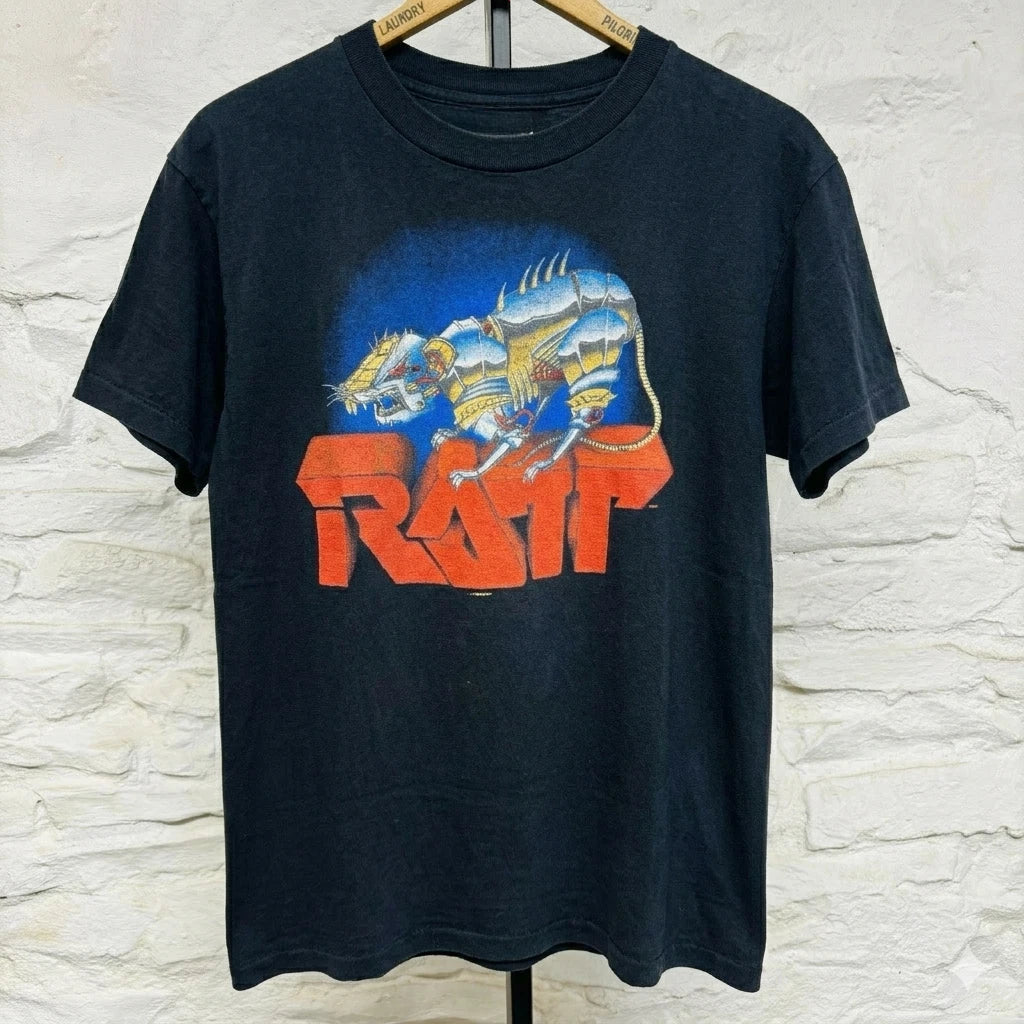Vintage 1983 Rat Out Of The Cellar Tour Shirt Medium Hanes Cotton USA 80s Merch Unisex T-shirt, Sweatshirt, Hoodie, Long Sleeve Tee - T-Shirt, Sweatshirt, Hoodie