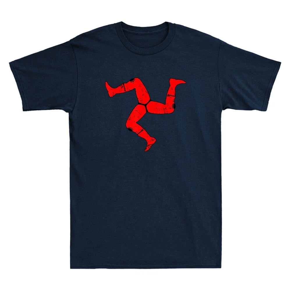 Isle of Man TT Motorcycle Road Racing Symbol Vintage Men's Short Sleeve T-Shirt Unisex T-shirt, Sweatshirt, Hoodie, Long Sleeve Tee - T-Shirt, Sweatshirt, Hoodie