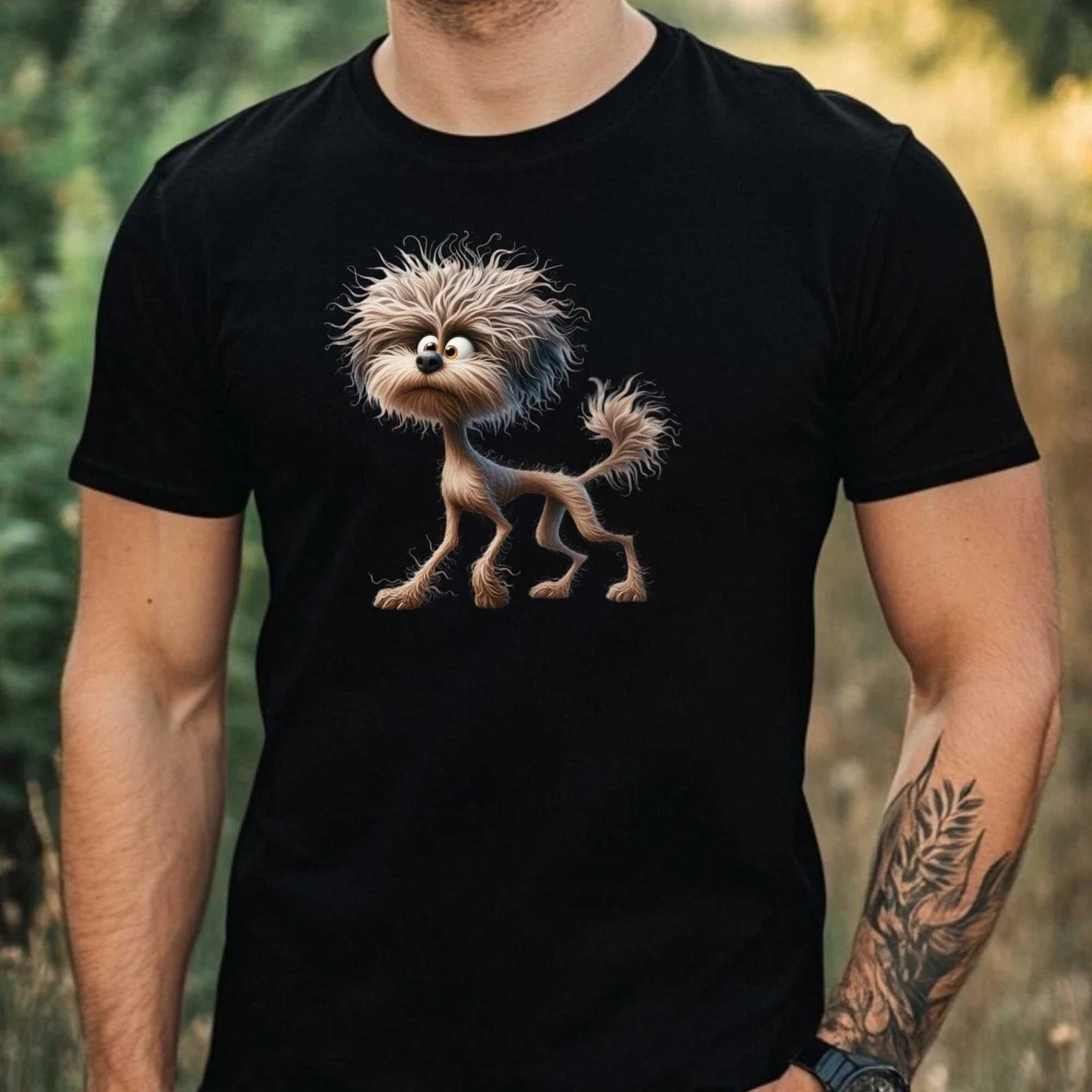 Mens Funny Dog Print Cotton T-Shirt Size XS to 5XL Unisex T-shirt, Sweatshirt, Hoodie, Long Sleeve Tee - T-Shirt, Sweatshirt, Hoodie