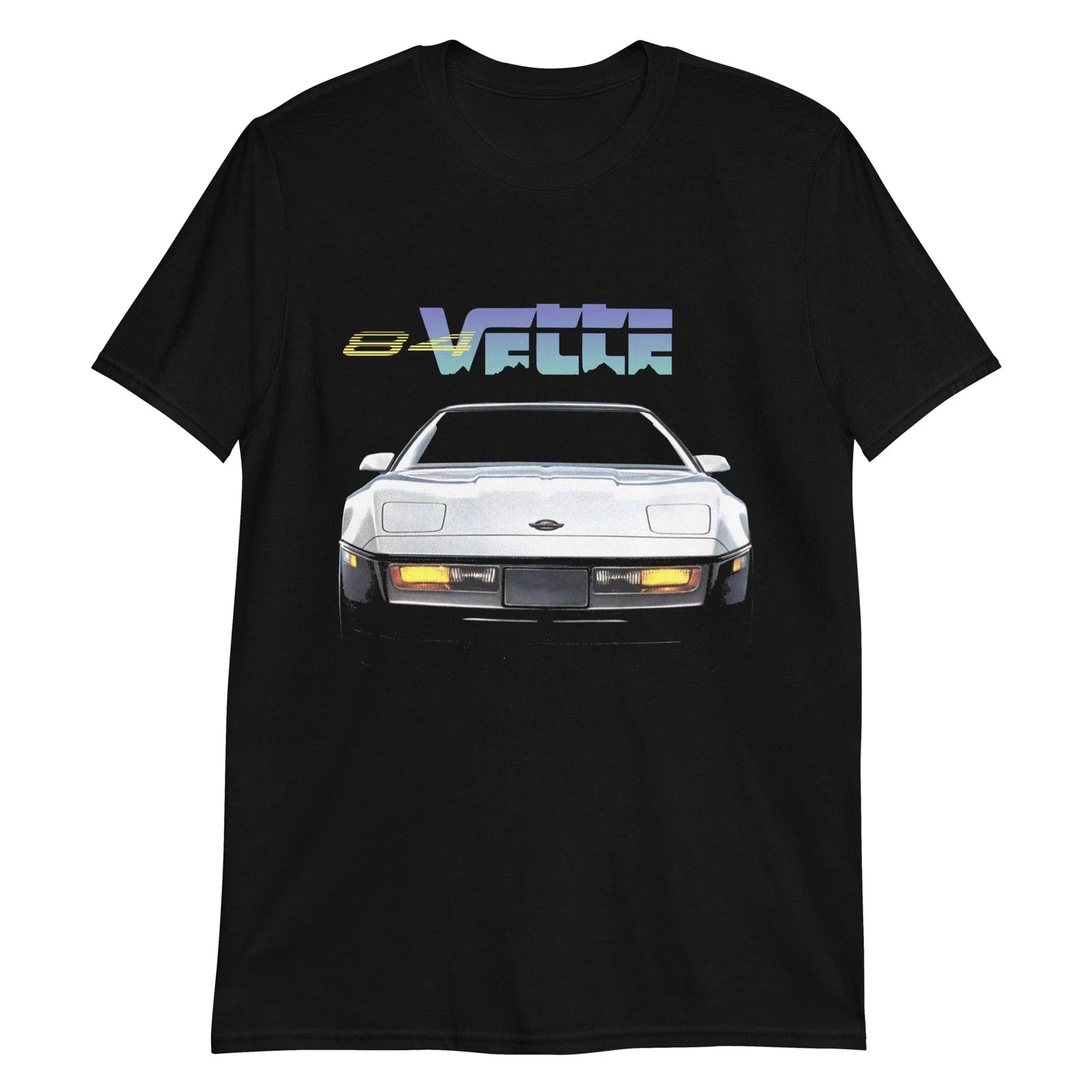 1984 vette C4 84 Vette Retro Aesthetic Nostalgia Short-Sleeve Unisex T-Shirt Unisex T-shirt, Sweatshirt, Hoodie, Long Sleeve Tee - T-Shirt, Sweatshirt, Hoodie