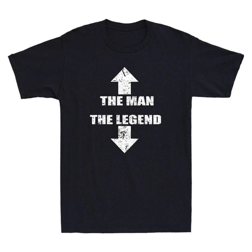 The Man The Legend Funny Adult Humor Sarcastic Saying Joke Vintage Men's T-Shirt Unisex T-shirt, Sweatshirt, Hoodie, Long Sleeve Tee - T-Shirt, Sweatshirt, Hoodie