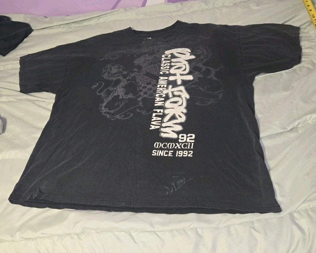 Vintage Phat Farm T Shirt Mens Size 2XL Black Graphic Print Tee Y2K Unisex T-shirt, Sweatshirt, Hoodie, Long Sleeve Tee - T-Shirt, Sweatshirt, Hoodie