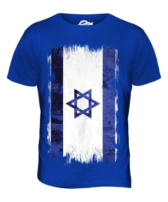 ISRAEL GRUNGE FLAG MENS T SHIRT TEE SHIRT XS S M L XL 2XL 3XL 4XL 5XL Unisex T-shirt, Sweatshirt, Hoodie, Long Sleeve Tee - T-Shirt, Sweatshirt, Hoodie