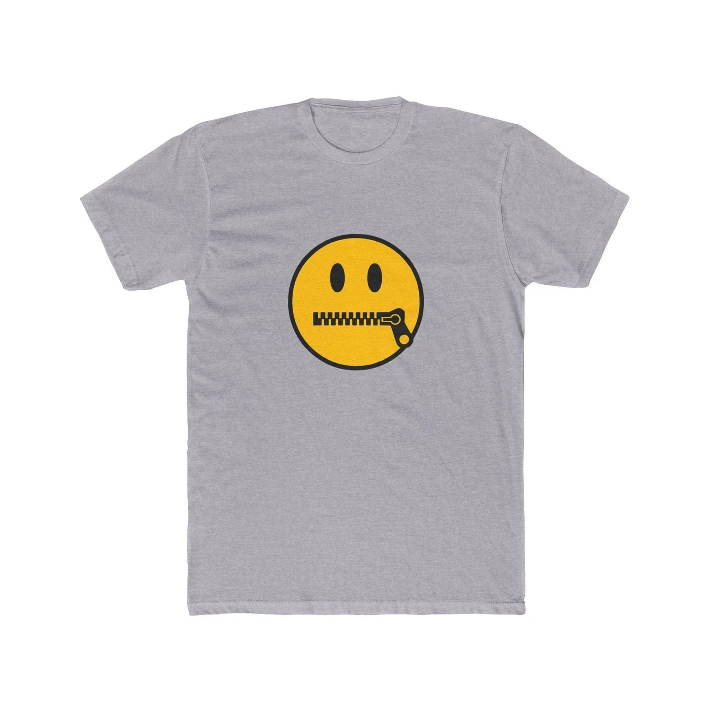 Overjoyed Zipper Smiley Minimalist T-Shirt Unisex T-shirt, Sweatshirt, Hoodie, Long Sleeve Tee - T-Shirt, Sweatshirt, Hoodie
