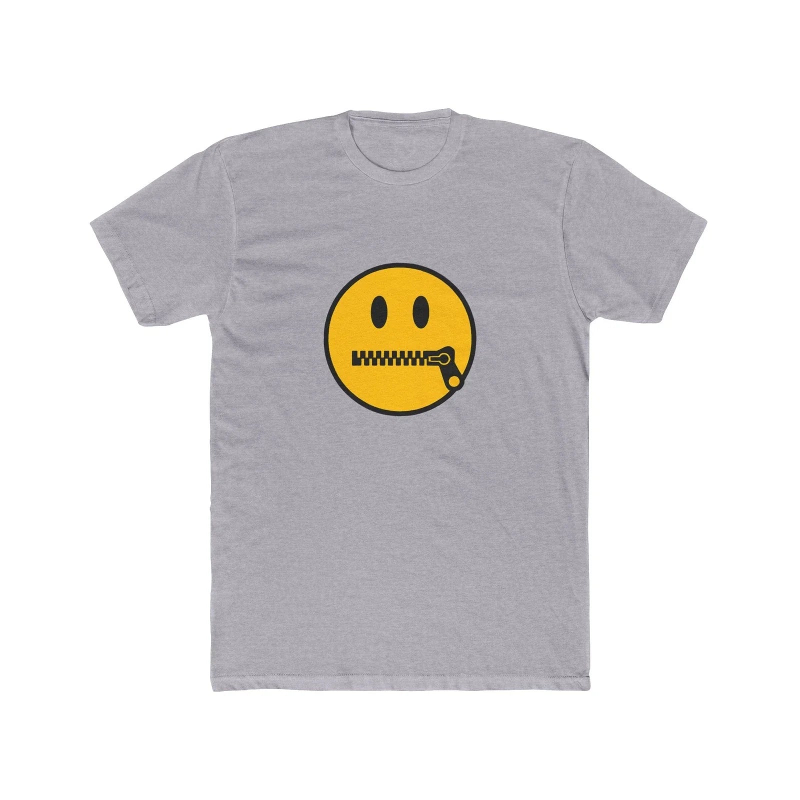 Overjoyed Zipper Smiley Minimalist T-Shirt Unisex T-shirt, Sweatshirt, Hoodie, Long Sleeve Tee - T-Shirt, Sweatshirt, Hoodie
