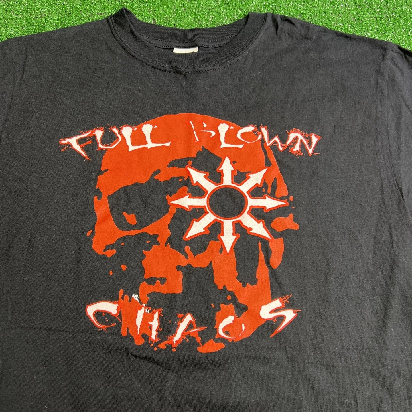 Rare Full Blown Chaos Hardcore Metal Punk Band T-Shirt Black Mens Size Large Unisex T-shirt, Sweatshirt, Hoodie, Long Sleeve Tee - T-Shirt, Sweatshirt, Hoodie